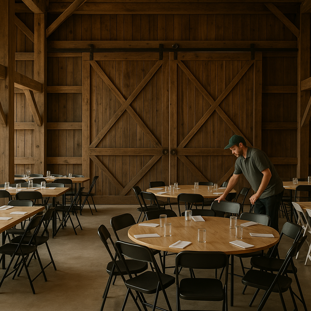 Corporate Event Lancaster Setup